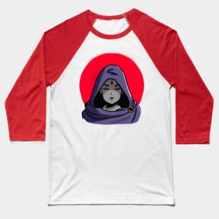 Raven Teen Titans DC comic Character T-Shirt and sticker Baseball T-Shirt